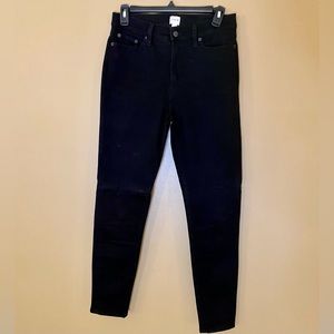 J. Crew Black Skinny Jeans